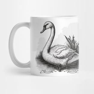 Beautiful Swan Mug